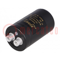 Capacitor: electrolytic; 470uF; 500VDC; Ø36x62mm; Pitch: 12.8mm