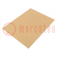 Straccio pulente: materiale micro abrasivo; foglio; 0,3um
