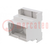 Enclosure: for DIN rail mounting; Y: 90mm; X: 71.2mm; Z: 68mm; PPO