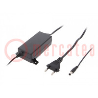 Power supply: switched-mode; 12VDC; 3A; Out: 5,5/2,1; 36W; 0÷40°C