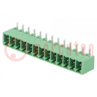 Pluggable terminal block; 3.81mm; ways: 13; angled 90°; socket