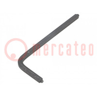 Wrench; hex keys with pilot; HEX 4mm; Overall len: 74mm; DIN 6911