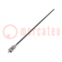 Drill bit; for wood; Ø: 20mm; L: 400mm; Mounting: 1/4" (E6,3mm)