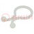 Cable clips; 13.4mm; polyamide; natural; UL94V-2