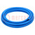 Hose; max.20bar; L: 1m; PVC,SBR; Gol Blue; Tube in.diam: 6mm; blue