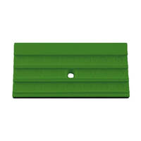 RK-Rohrkennzeichnungss RK-Schraubschild mit 3 Nuten/versch Farben,10x5cm Version: 8 - Farbe: grün