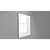 GlasFix Türschild, Größe (BxH): 10,5 x 15,0 cm DIN A6, Echtglas