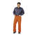 Berufsbekleidung Regenhose, m. Reflexbiesen, div. Taschen, orange, Gr. S - XXXL Version: XL - Größe XL