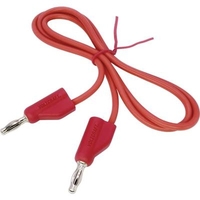 CORDON DE MESURE VOLTCRAFT MSB-300-0.75-ROT ROUGE 0.75 M 1 PC(S)