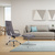 Hocker / Drehstuhl SARANTO Stoff grau hjh OFFICE