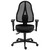 Bureaustoel Holly met regelbare armleuning 3D - permanent contact - zwart
