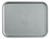 Tablett Servezio; 46x36x2 cm (LxBxH); grau; rechteckig
