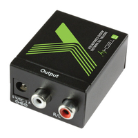 Techly Audio Converter for SPDIF Digital to Analog IDATA SPDIF-3