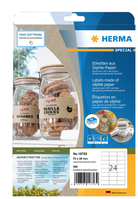 HERMA 10753 étiquette auto-collante Rectangle Permanent Marron 480 pièce(s)