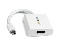 StarTech.com Mini DisplayPort auf HDMI Adapter / Konverter (Stecker/Buchse) - 1920x1200 - Weiß