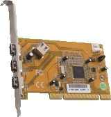 Dawicontrol DC-1394 PCI interface cards/adapter