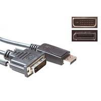 ACT AK3997 Videokabel-Adapter 3 m DisplayPort DVI-D Schwarz