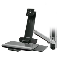 Ergotron StyleView Sit-Stand Combo System 61 cm (24 Zoll) Aluminium