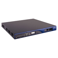 HPE MSR30-20 bedrade router Gigabit Ethernet Zwart, Blauw