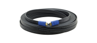 Kramer Electronics C-HM/HM/FLAT/ETH-15 HDMI kabel 4,6 m HDMI Type A (Standaard) Zwart