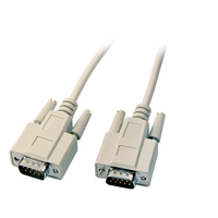 EFB Elektronik DSub 9 3m seriële kabel Beige DSub 9pin