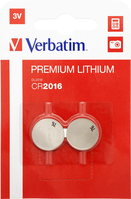 Verbatim Lithium-Knopfzellen CR2016