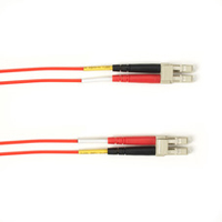 Black Box 1m LC-LC kabel optyczny OM1 Wielobarwny, Czerwony