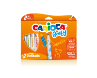 Carioca Marker 2+ rotulador Extra-grueso Multicolor 12 pieza(s)