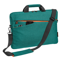 PEDEA 66063022 laptoptas 39,6 cm (15.6") Aktetas Groen