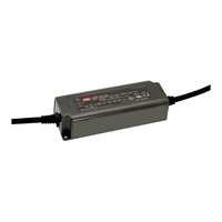 MEAN WELL NPF-60-12 power adapter/inverter Universal 60 W Black
