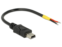 DeLOCK 85251 cable USB 0,1 m USB 2.0 Mini-USB B Negro