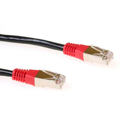 ACT CAT5E FTP LSZH cross-over (IB5100) 0.5m cable de red Negro 0,5 m