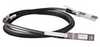 HPE Networking X240 10G SFP+ SFP+ 5m DAC Cable InfiniBand és száloptikai kábel SFP+ Fekete