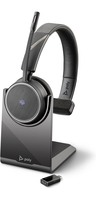 POLY Voyager 4210 Headset Vezeték nélküli Fejpánt Iroda/telefonos ügyfélközpont Bluetooth Fekete