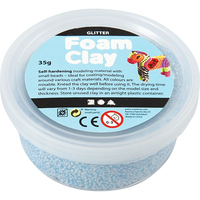 Creativ Company Foam Clay Modellierton 35 g Blau