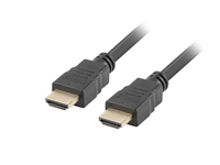 Lanberg CA-HDMI-11CC-0018-BK kabel HDMI 1,8 m HDMI Typu A (Standard) Czarny