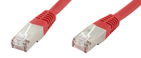 econ connect F6TP1RT Netzwerkkabel Rot 1 m Cat6 S/FTP (S-STP)