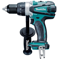 Makita DDF458Z Bohrmaschine 2000 RPM Ohne Schlüssel 2,5 kg Schwarz, Blau