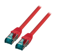 EFB Elektronik MK6001.0,15R Netzwerkkabel Rot 0,15 m Cat6a S/FTP (S-STP)