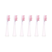 Ailoria 50352560 Elektrischer Zahnbürstenkopf 6 Stück(e) Pink, Weiß