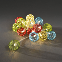 Konstsmide Light set 16 alum balls Lichtdecoratie ketting 16 gloeilamp(en) LED 0,96 W