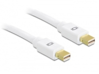 DeLOCK 82794 DisplayPort-Kabel 1 m Weiß