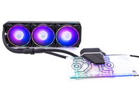 Alphacool Eiswolf 2 AIO Grafikkarte All-in-One-Flüssigkeitskühler Schwarz, Transparent