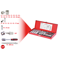 KS Tools 917.4031 Steckdosen/Steckdosen-Set Steckschlüssel-Satz