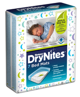 Huggies DryNites Baby-Matratzenauflage 7 Stück(e) Weiß Einwegartikel