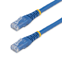 StarTech.com 1,8 m Cat 6 blauwe gegoten RJ45 UTP gigabit Cat6 netwerkkabel 1,8 m patchkabel