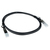 ACT TR0101 Glasvezel kabel 1 m SFP+ Zwart