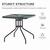 Outsunny 84B-661 outdoor table