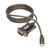 Tripp Lite U209-005-C seriële kabel Zwart 1,52 m DB9 USB-C