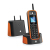 Motorola O201 Identificador de llamadas Negro, Naranja